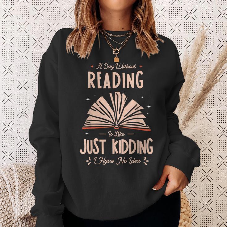 I Love Books Books Are My Life For a Readers Reading Sweatshirt Gifts for Her