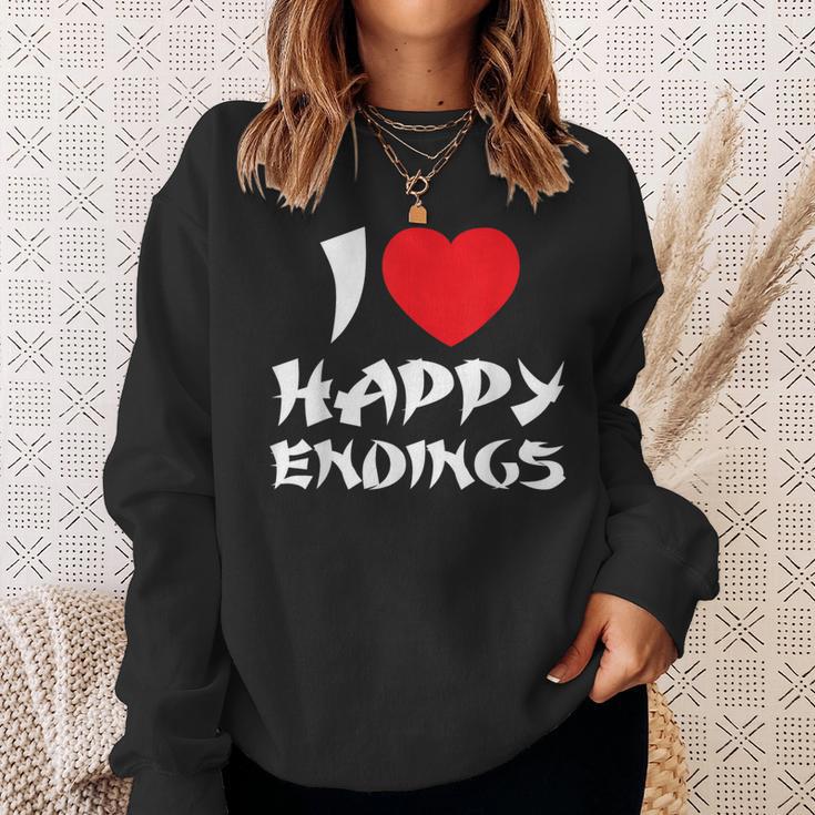 I Love Happy Endings Massage Book Reader Idea T-Shirt Sweatshirt Gifts for Her I Love Happy Endings Massage Book Reader Idea T-Shirt Sweatshirt Gifts for Her