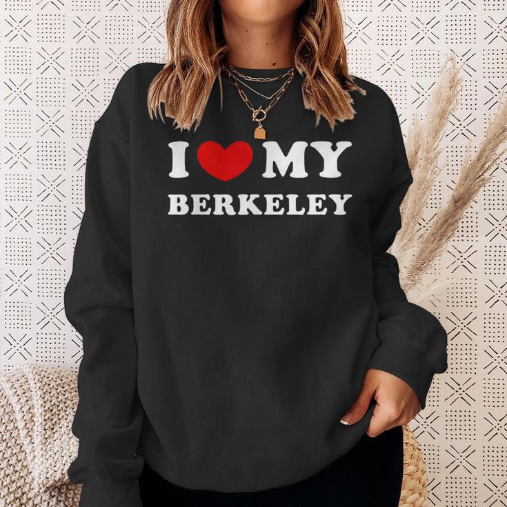I Love My Berkeley アイ・ラブ・マイ・バークレー スウェットシャツ 彼女への贈り物