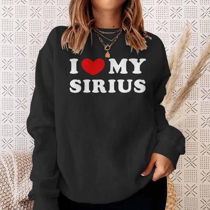 I Love Myirius アイ・ラブ・マイ・シリウス スウェットシャツ 彼女への贈り物