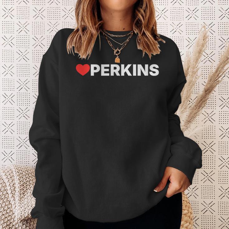 Love Perkins ハート スウェットシャツ 彼女への贈り物