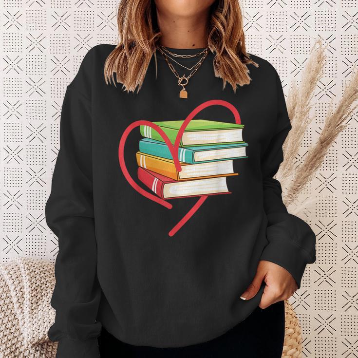 I Love Reading Heart Love Books TShirt Library Bookworm Sweatshirt Gifts for Her I Love Reading Heart Love Books TShirt Library Bookworm Sweatshirt Gifts for Her
