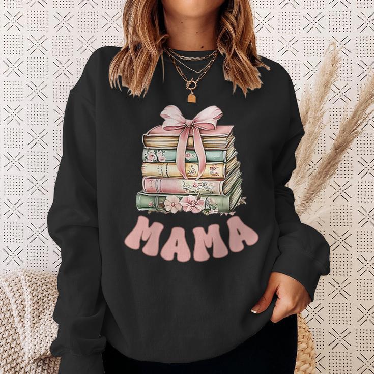 Mama Book First Chapter Birthday Family Matching Party Sweatshirt Gifts for Her
