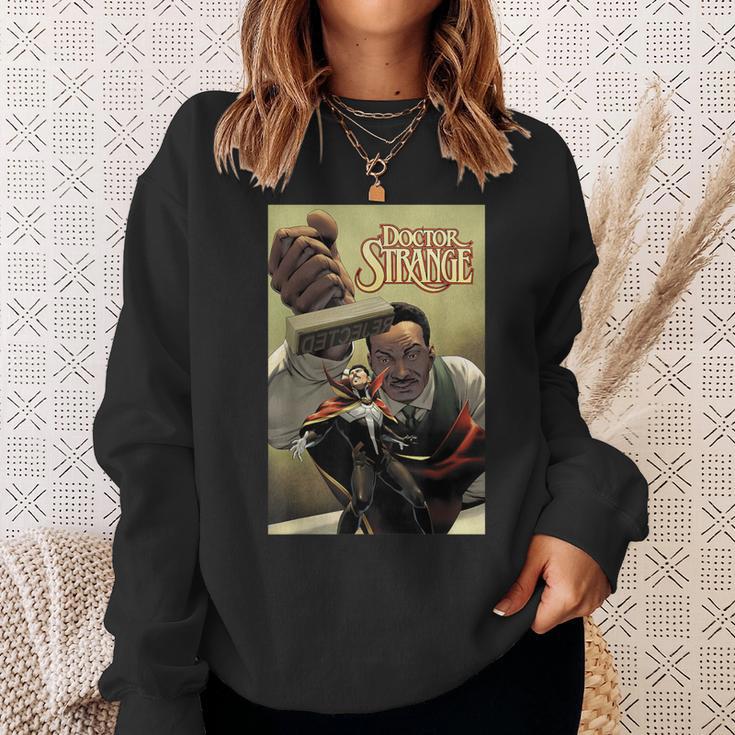 Marvel Comixology Doctor Strange Rejected Comic Book Cover Sweatshirt Gifts for Her Marvel Comixology Doctor Strange Rejected Comic Book Cover Sweatshirt Gifts for Her