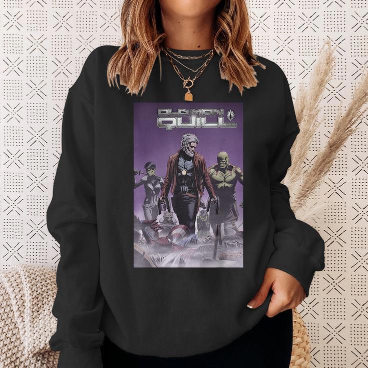 Marvel Comixology Old Man Quill Comic Book Cover Sweatshirt Gifts for Her