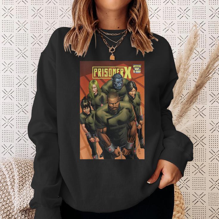 Marvel Comixology Prisoner X Comic Book Cover Sweatshirt Gifts for Her
