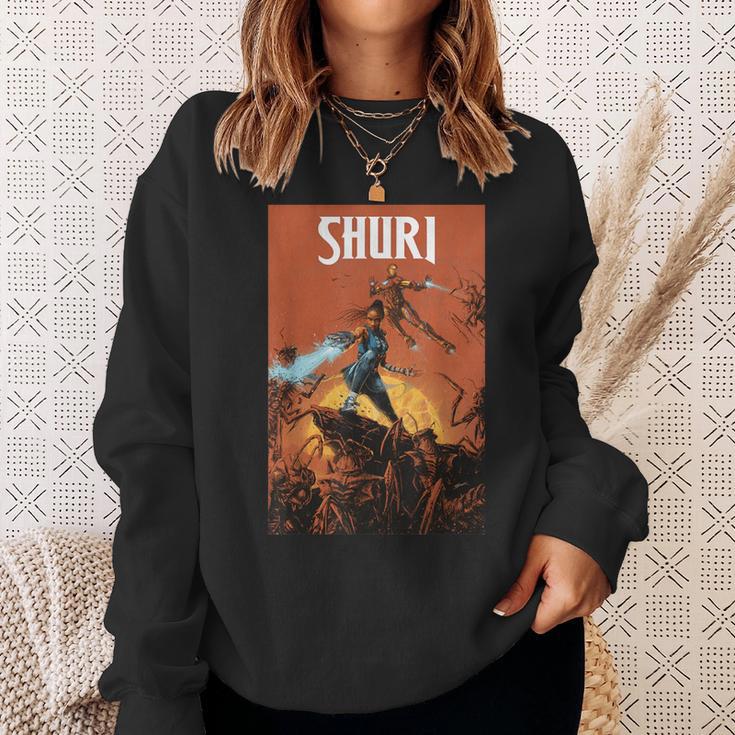 Marvel Comixology Shuri And Iron Man Comic Book Cover Sweatshirt Gifts for Her Marvel Comixology Shuri And Iron Man Comic Book Cover Sweatshirt Gifts for Her