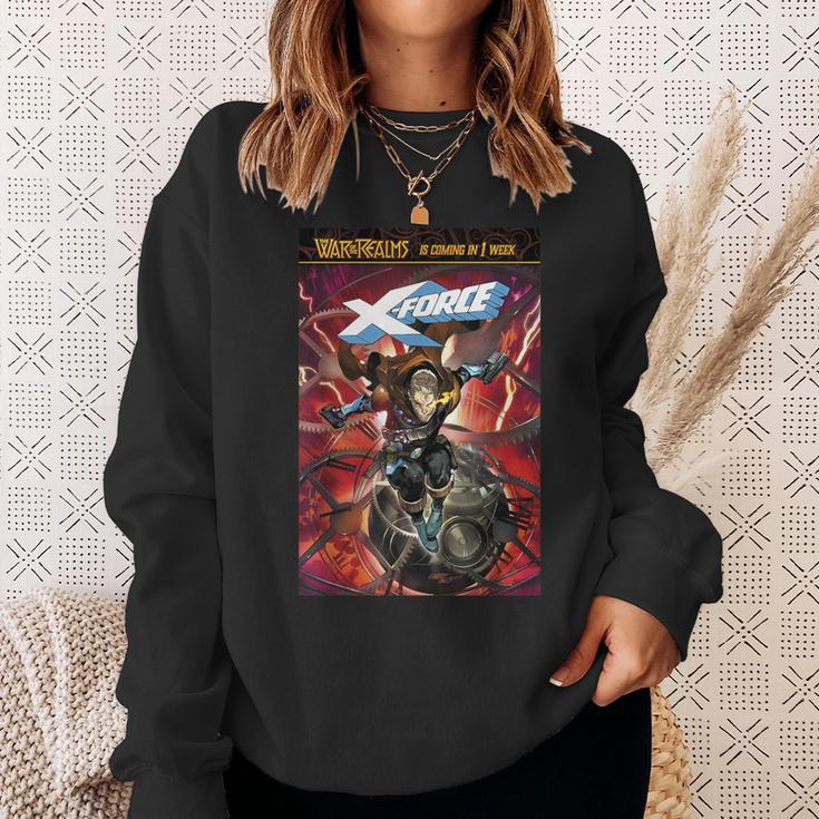 Marvel Comixology X-Force Young Cable Comic Book Cover Sweatshirt Gifts for Her