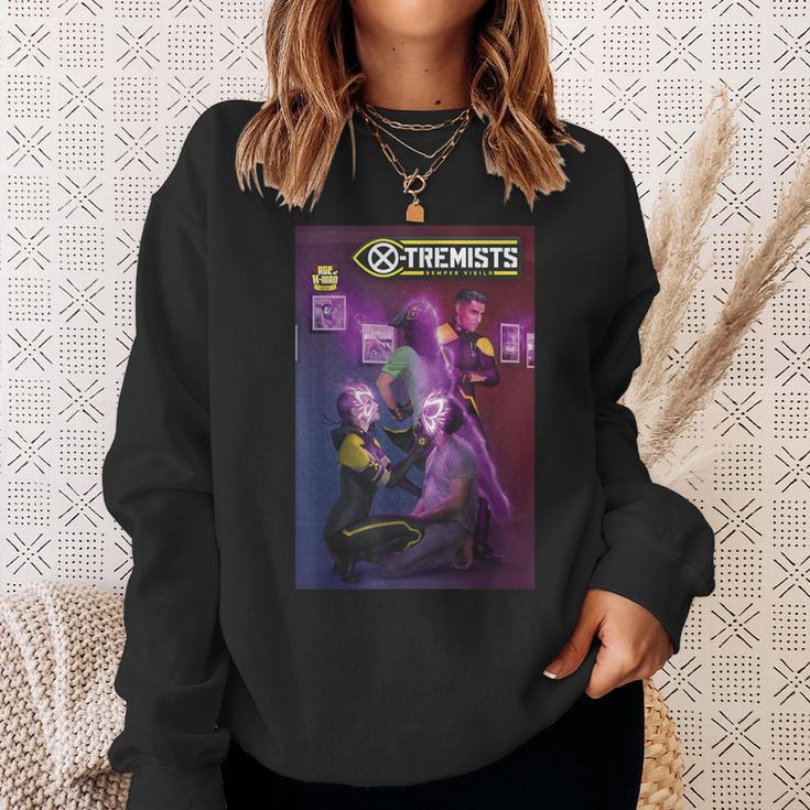 Marvel Comixology X-Tremists 2 Of 5 Comic Book Cover Sweatshirt Gifts for Her Marvel Comixology X-Tremists 2 Of 5 Comic Book Cover Sweatshirt Gifts for Her