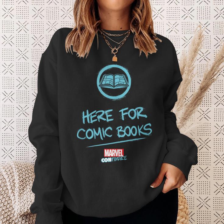 Marvel Confidence Here For Comic Books Sweatshirt Gifts for Her