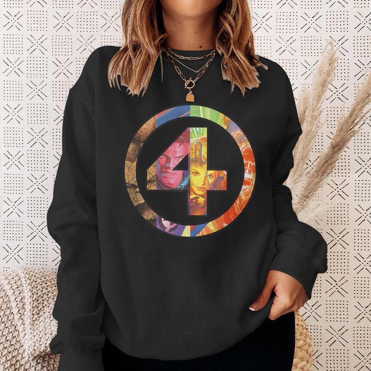 Marvel The Fantastic Four Comic Book Sweatshirt Gifts for Her
