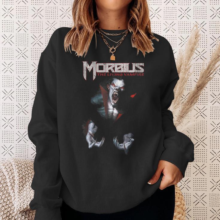 Marvel Morbius The Living Vampire 1 Comic Book Cover Sweatshirt Gifts for Her