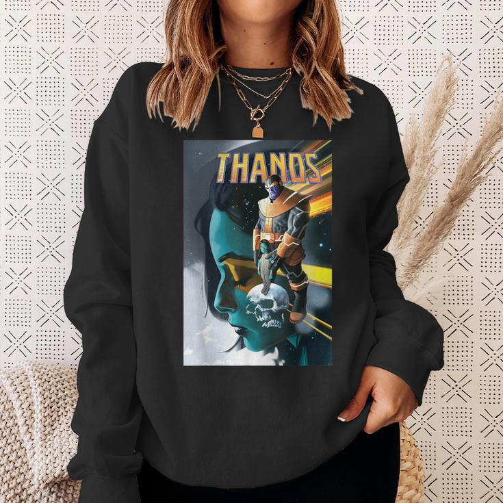 Marvel Thanos Is Dead Killed By Gamora Comic Book Cover Sweatshirt Gifts for Her