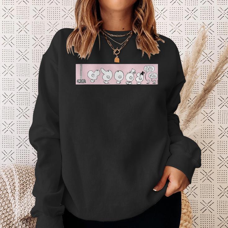 Mr Men Comic Book Strip Retro Red Dots Sweatshirt Gifts for Her Mr Men Comic Book Strip Retro Red Dots Sweatshirt Gifts for Her