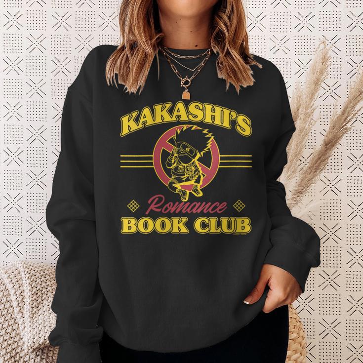Naruto Shippuden Kakashi's Romance Book Club Anime Sweatshirt Gifts for Her
