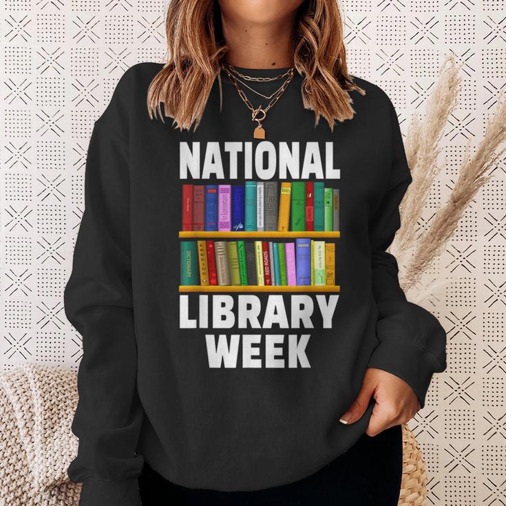 National Library Week 2021 Book Lover Reader Librarian Sweatshirt Gifts for Her National Library Week 2021 Book Lover Reader Librarian Sweatshirt Gifts for Her