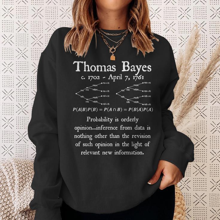 Nerdy Bayes 定理論 確率統計 算数教師 スウェットシャツ 彼女への贈り物