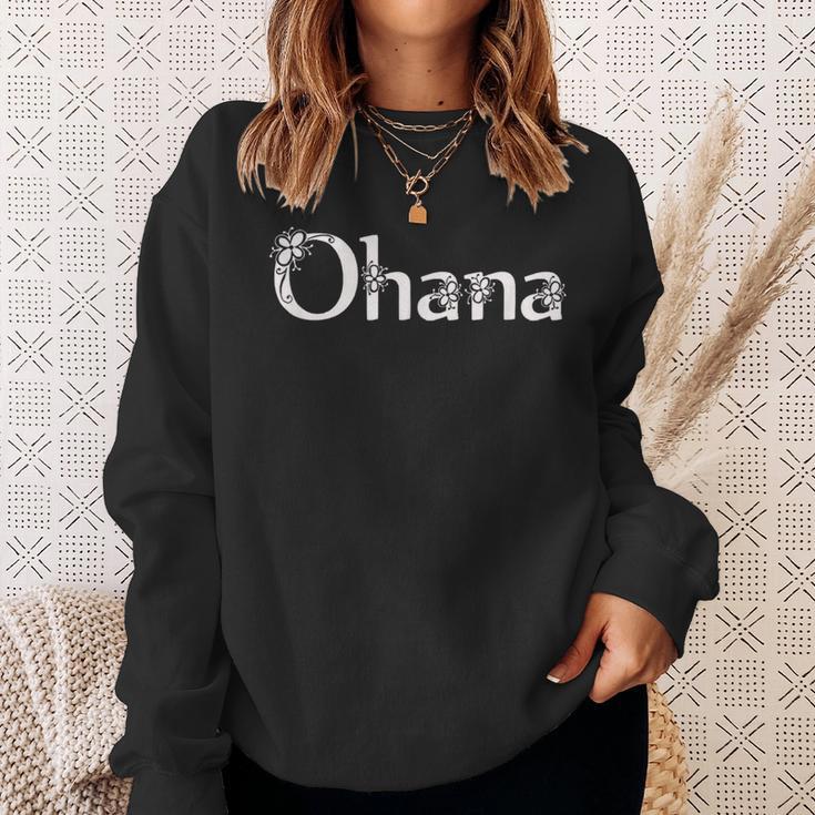 Ohana ハワイアン ファミリー ギフト シャツ スウェットシャツ 彼女への贈り物
