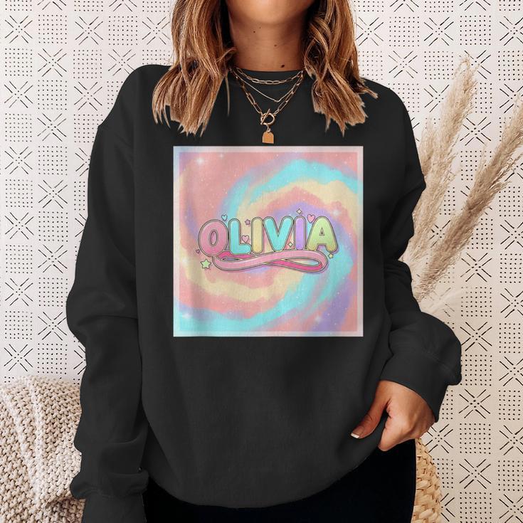 Olivia Comic Book Style Sweatshirt Gifts for Her