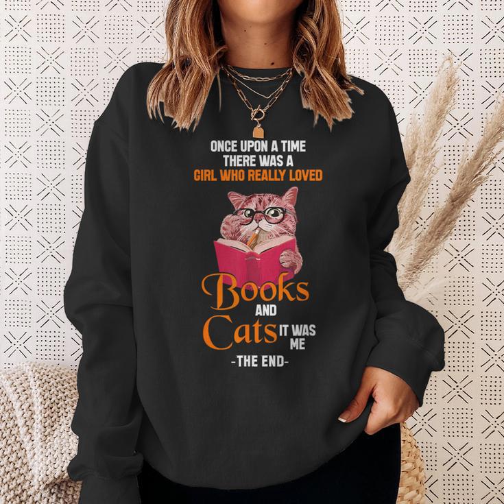 Once Upon a Time There Was a Girl Who Really Loved Books And Sweatshirt Gifts for Her Once Upon a Time There Was a Girl Who Really Loved Books And Sweatshirt Gifts for Her