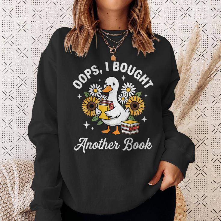 Oops I Bought Another Book Sweatshirt Gifts for Her