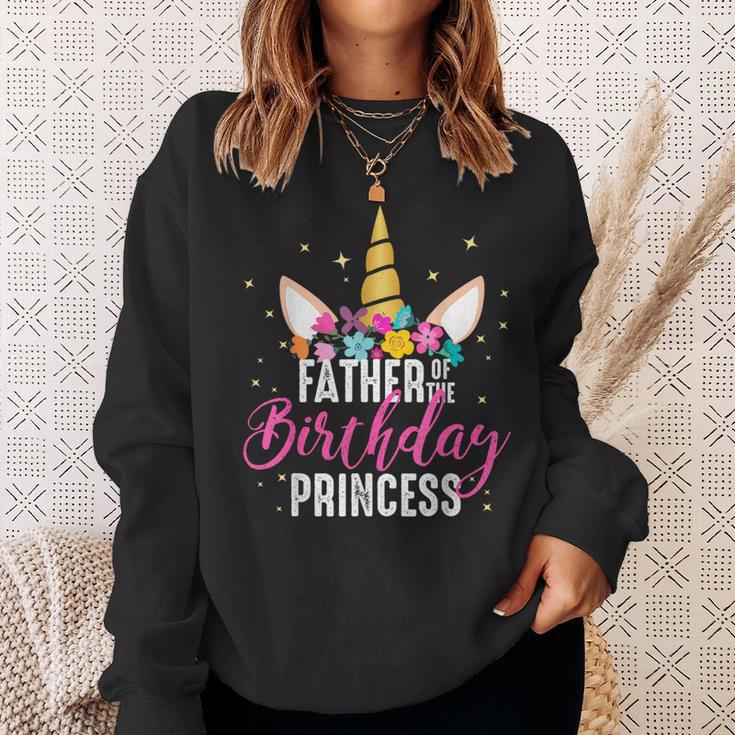 Papà Della Festeggiata Padre Regalo Di Compleanno Unicorno Felpa Regalos para ella