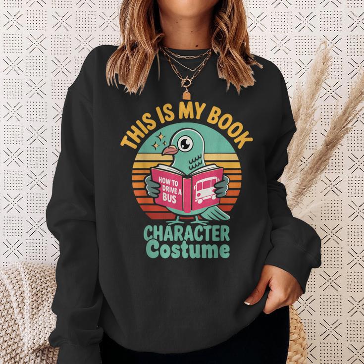 Pigeon Book Character Costume For Reading Day Sweatshirt Gifts for Her