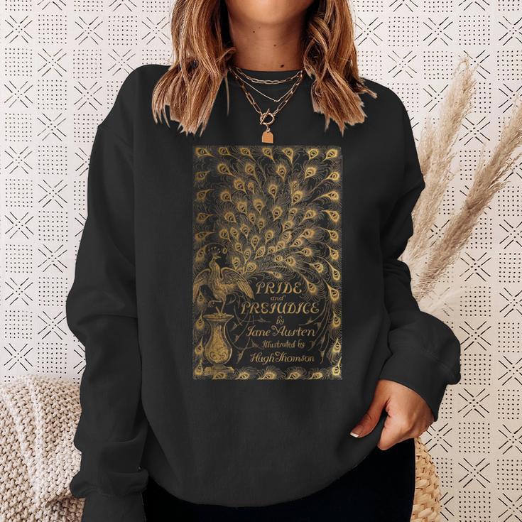 Pride And Prejudice Jane Austen Book Sweatshirt Gifts for Her