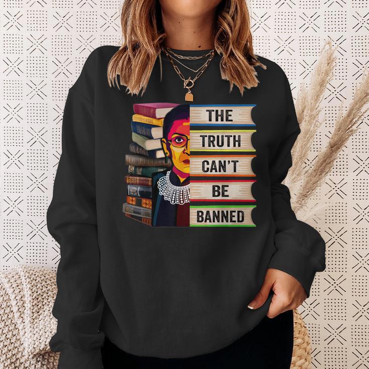 RBG Book Feminist Read Banned Books Girl Bookworm Reading Sweatshirt Gifts for Her