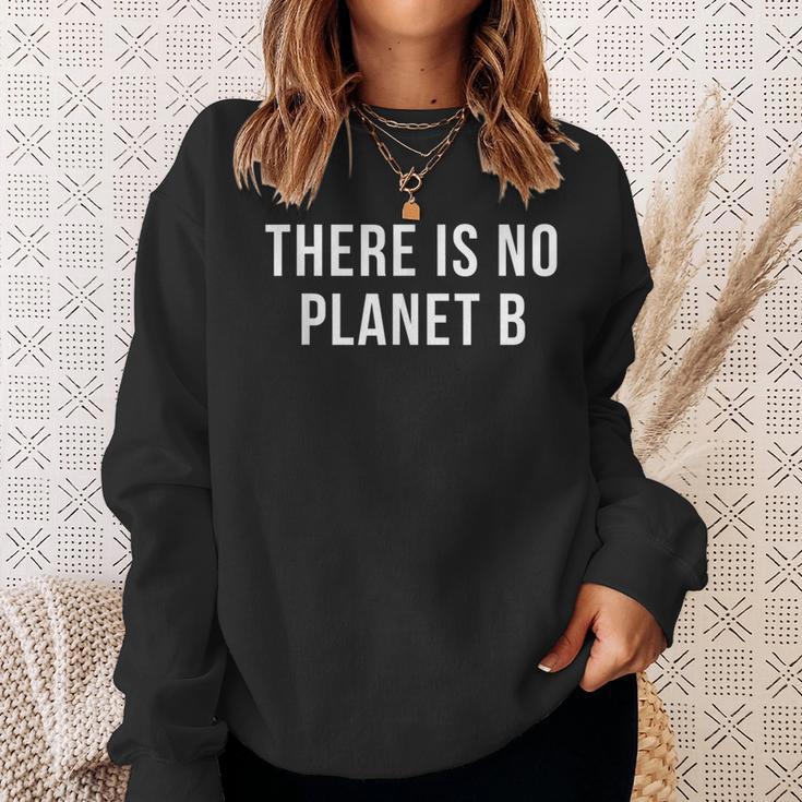 There Is No Planet B 環境地球気候変化 スウェットシャツ 彼女への贈り物