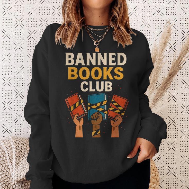 Read Banned Books Club Freely Anti-Censorship Librarian Sweatshirt Gifts for Her Read Banned Books Club Freely Anti-Censorship Librarian Sweatshirt Gifts for Her
