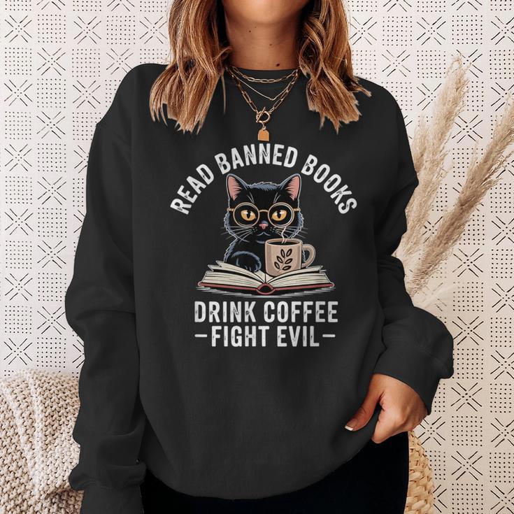 I Read Banned Books Lover Bookworm Love Banned Books Sweatshirt Gifts for Her