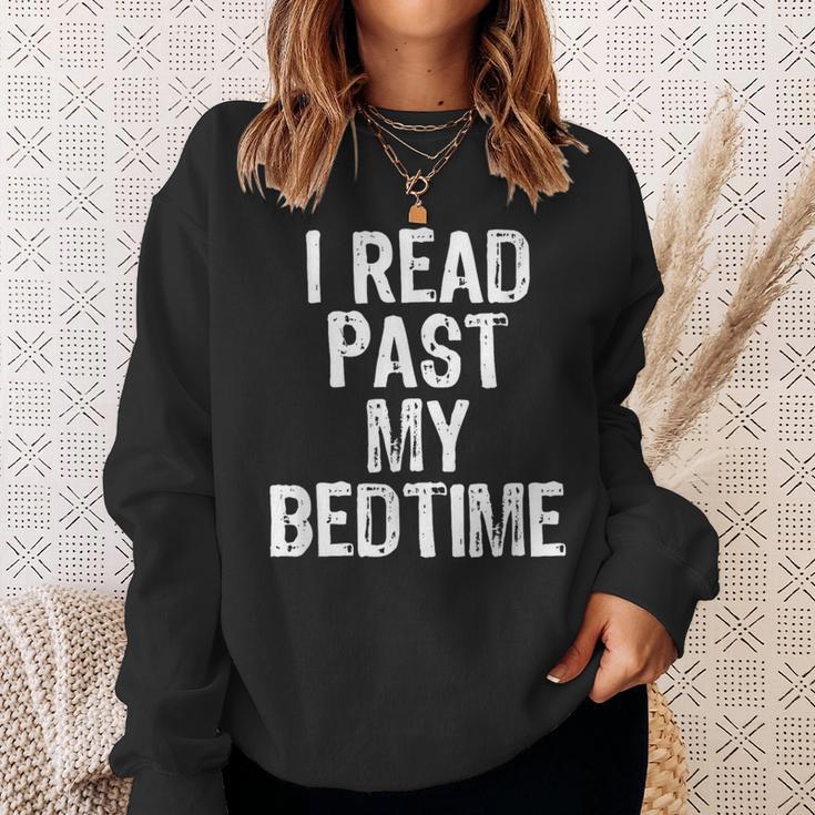 I Read Past My Bedtime Book Lover Reader T-Shirt Sweatshirt Gifts for Her I Read Past My Bedtime Book Lover Reader T-Shirt Sweatshirt Gifts for Her