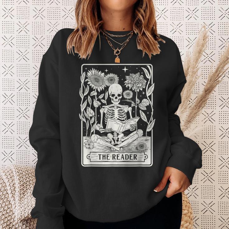 The Reader Book Lover Reading Bookworm Reader Sweatshirt Gifts for Her