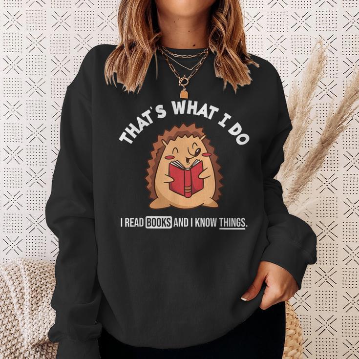 Reader Book Worm Lover Reading Club Sweatshirt Gifts for Her