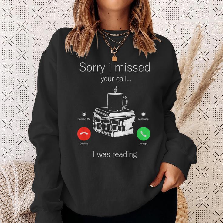 Reading Bookworm Book Lovers Literary Bibliophile Dad Mom Sweatshirt Gifts for Her