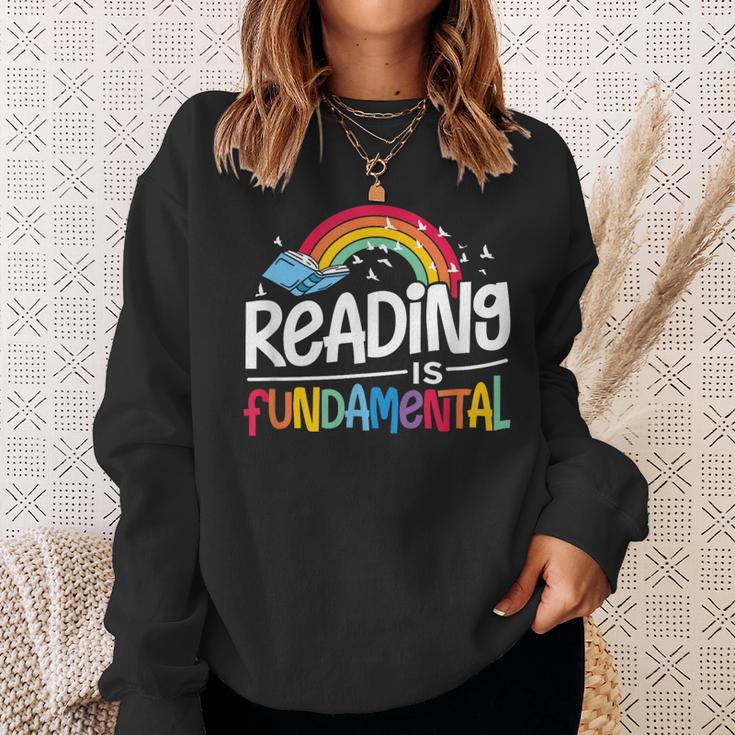 Reading Is Fundamental Poetry Bookworm And Book Reader Sweatshirt Gifts for Her Reading Is Fundamental Poetry Bookworm And Book Reader Sweatshirt Gifts for Her
