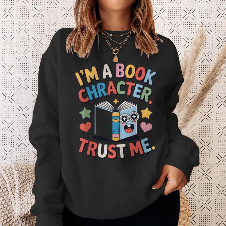 Reading Outfit I’m a Book Character For Teachers And Sweatshirt Gifts for Her Reading Outfit I’m a Book Character For Teachers And Sweatshirt Gifts for Her