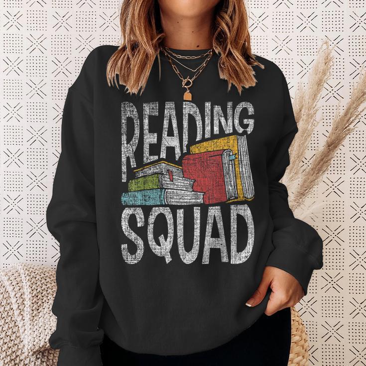 Reading Squad Book Lover Reading Teacher Bookworm For Men Women Girls Kids Sweatshirt Gifts for Her Reading Squad Book Lover Reading Teacher Bookworm For Men Women Girls Kids Sweatshirt Gifts for Her