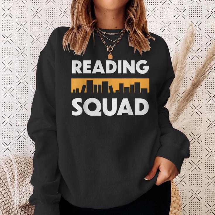 Reading Squad Book Lover And Reading Teacher For Men Women Kids Sweatshirt Gifts for Her Reading Squad Book Lover And Reading Teacher For Men Women Kids Sweatshirt Gifts for Her