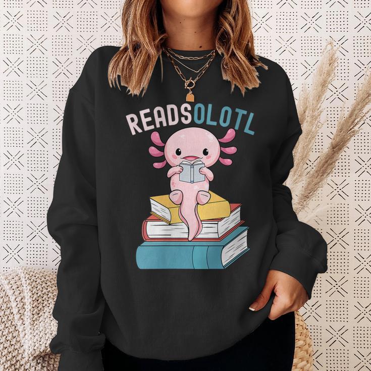 Reads Alotl Shirt Kids Readsolotl Read Axolotl Shirt Books Sweatshirt Gifts for Her Reads Alotl Shirt Kids Readsolotl Read Axolotl Shirt Books Sweatshirt Gifts for Her