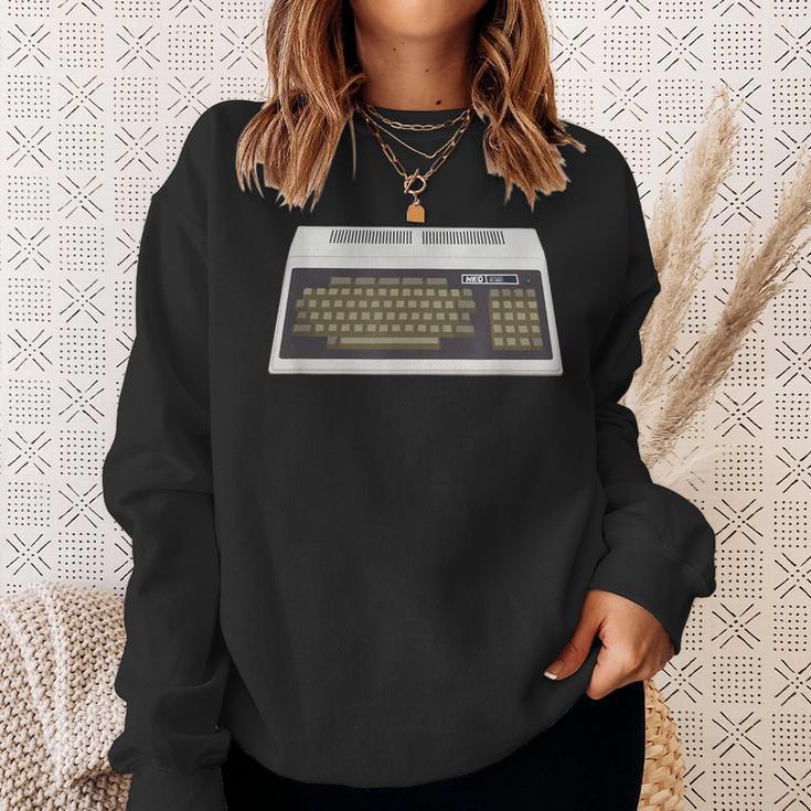 Retro Computer 03 スウェットシャツ 彼女への贈り物