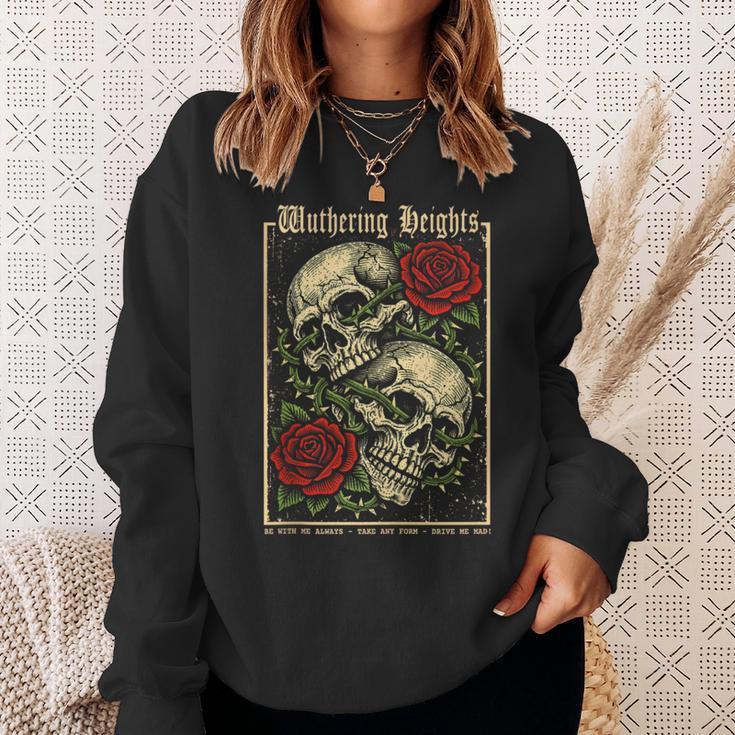Retro Wuthering Heights Gothic Book Lover Classic Literature Sweatshirt Gifts for Her Retro Wuthering Heights Gothic Book Lover Classic Literature Sweatshirt Gifts for Her
