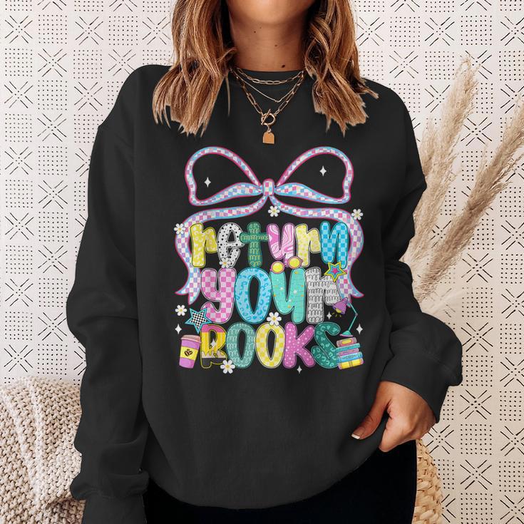 Return Your Books End School Year School Librarian Teacher Sweatshirt Gifts for Her