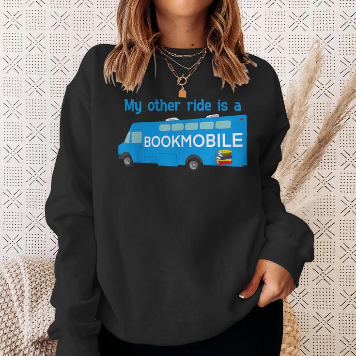 My Other Ride Is a Bookmobile Librarians Book Lovers Sweatshirt Gifts for Her