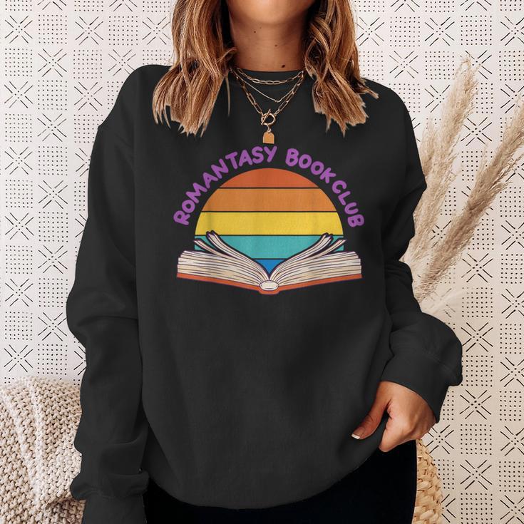Romantasy Book Club Novel Reading Club Bibliophiles Fiction Sweatshirt Gifts for Her