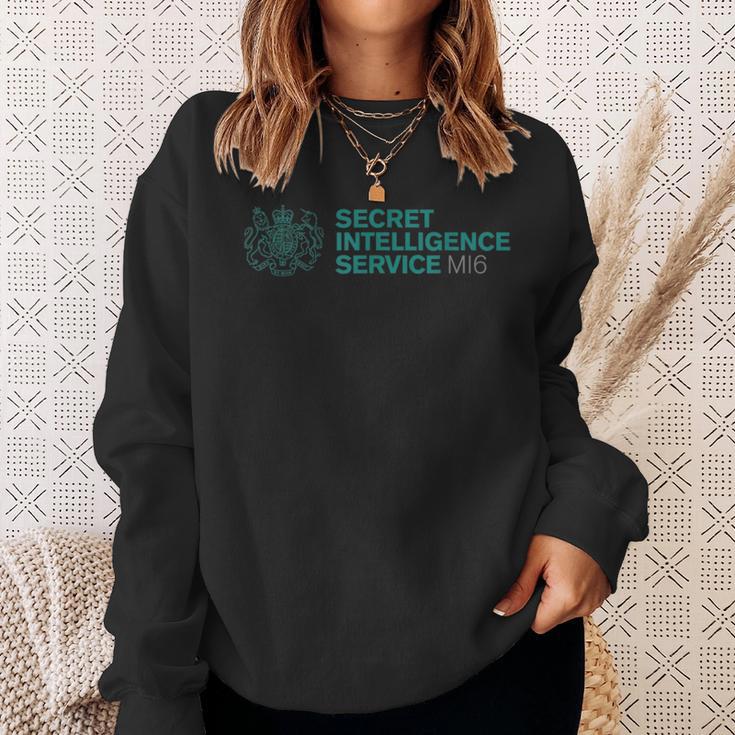 Secret Intelligenceerviceis Mi6 Uk スパイエージェンシー スウェットシャツ 彼女への贈り物