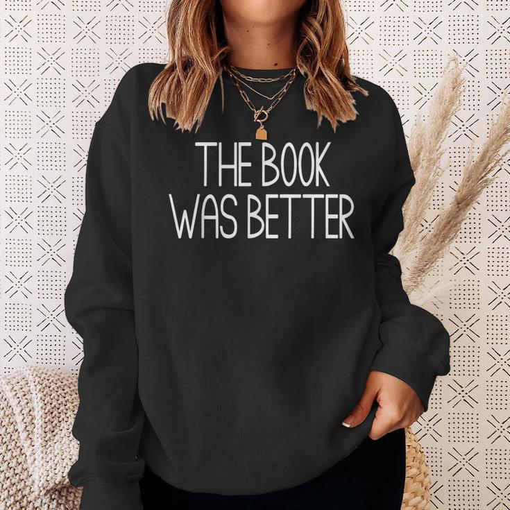 Simple Joys By Carter's The Book Was Better Literary Sweatshirt Gifts for Her