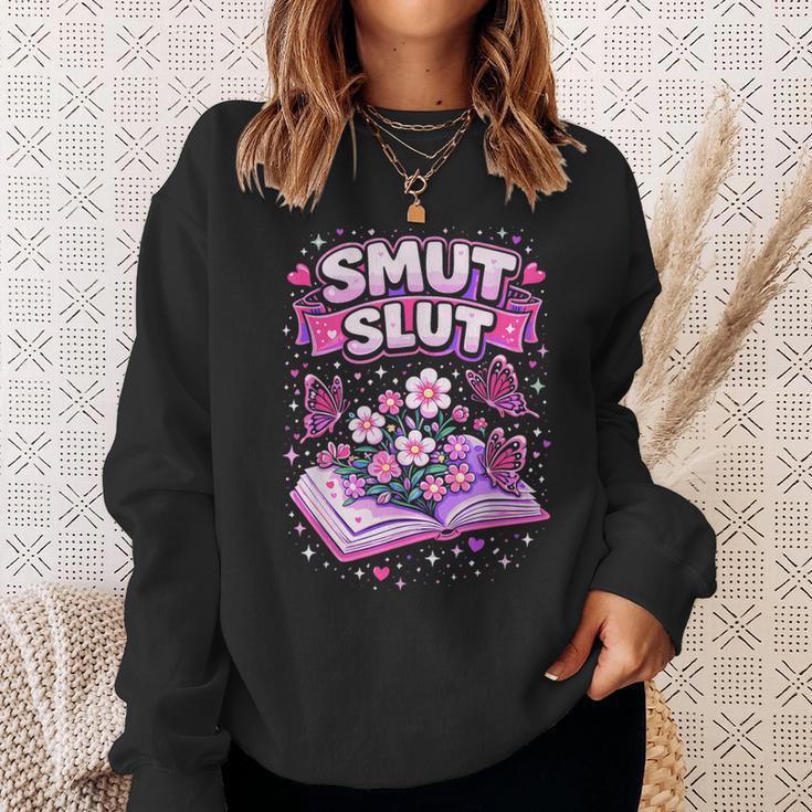 Smut Slut Book Clubs Provocative Literature Reader Sweatshirt Gifts for Her