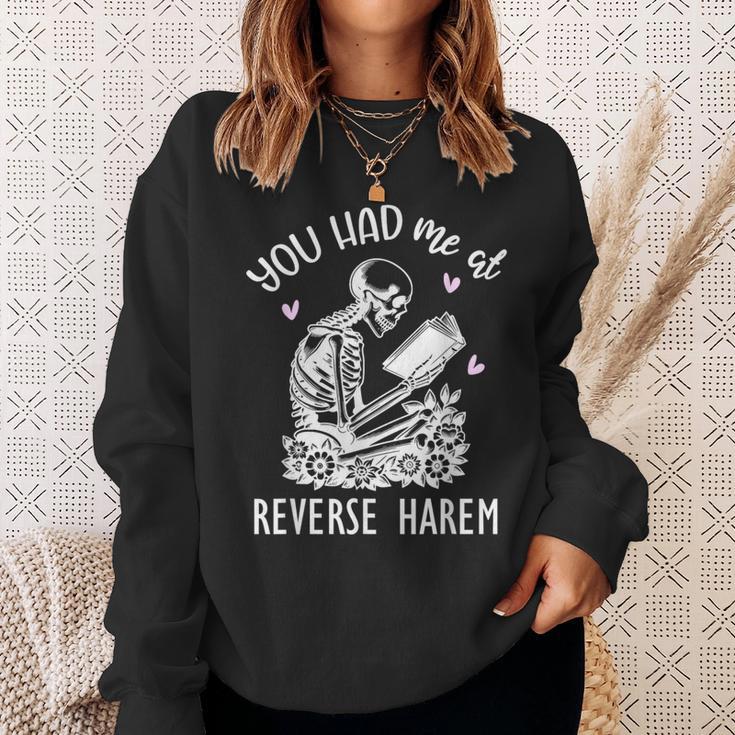 Smutty Dark Romance You Had Me At Reverse Harem Spicy Books Sweatshirt Gifts for Her